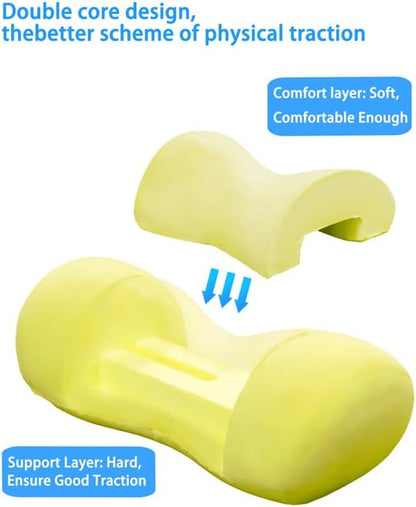Bespilow Small Neck Roll Pillow for Sleeping, Neck Pillows for Pain Relief