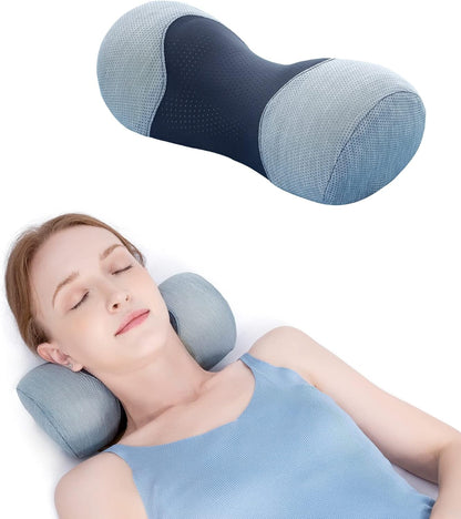 Bespilow Small Neck Roll Pillow for Sleeping, Neck Pillows for Pain Relief