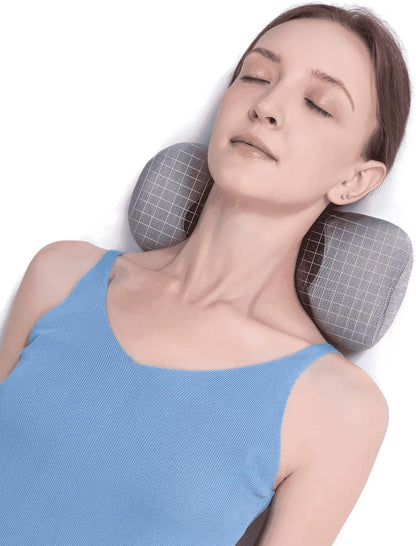 Bespilow Small Neck Roll Pillow for Sleeping, Neck Pillows for Pain Relief