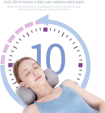 Bespilow Small Neck Roll Pillow for Sleeping, Neck Pillows for Pain Relief