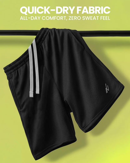 Men's Athletic Shorts Quick Dry Loose-Fit Lightweight Running Workout Gym Shorts with Pockets