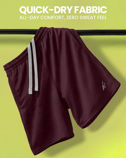 Men's Athletic Shorts Quick Dry Loose-Fit Lightweight Running Workout Gym Shorts with Pockets