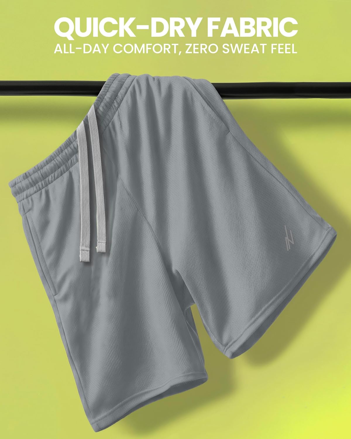 Men's Athletic Shorts Quick Dry Loose-Fit Lightweight Running Workout Gym Shorts with Pockets