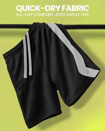 Men's Athletic Shorts Quick Dry Loose-Fit Lightweight Running Workout Gym Shorts with Pockets