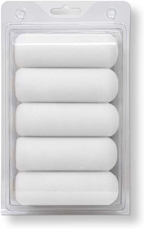 165-10 "Fine Finisher" 4" Foam roller Refills Pk/10