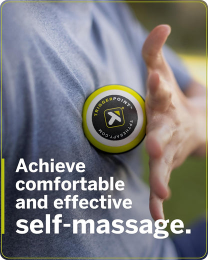 TRIGGERPOINT Foam Massage Ball - Deep Tissue Relief for Muscle and Joint Pain - Mimics Therapist's Hands - Targets Small Muscle Tightness - Lightweight & Easy to Clean