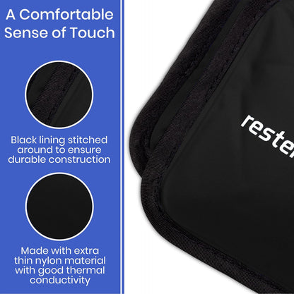 Gel Soft Flexible Ice Pack for Injuries Reusable - (Large: 11"x14.5") for Hip, Shoulder, Knee, Back - Comfy Cold Pack Compress for Swelling, Bruises, Surgery