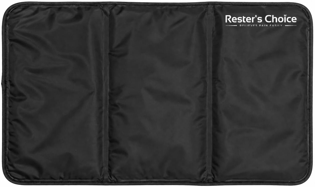 Gel Soft Flexible Ice Pack for Injuries Reusable - (Large: 11"x14.5") for Hip, Shoulder, Knee, Back - Comfy Cold Pack Compress for Swelling, Bruises, Surgery