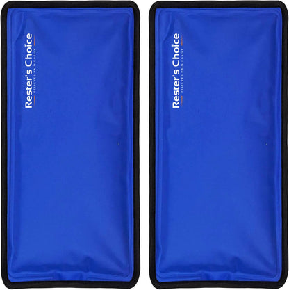 Gel Soft Flexible Ice Pack for Injuries Reusable - (Large: 11"x14.5") for Hip, Shoulder, Knee, Back - Comfy Cold Pack Compress for Swelling, Bruises, Surgery