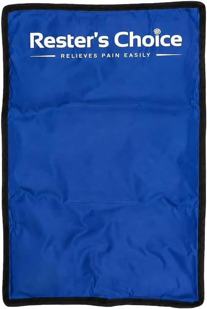 Gel Soft Flexible Ice Pack for Injuries Reusable - (Large: 11"x14.5") for Hip, Shoulder, Knee, Back - Comfy Cold Pack Compress for Swelling, Bruises, Surgery