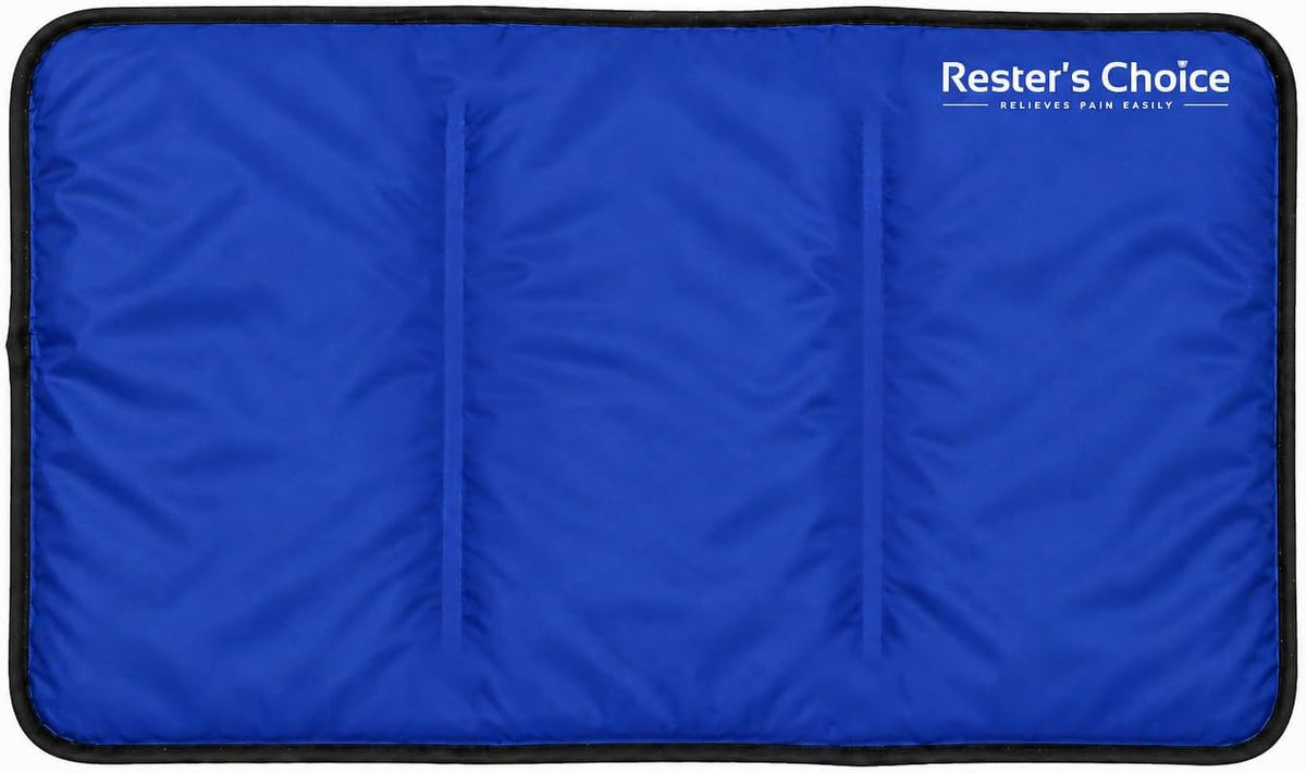Gel Soft Flexible Ice Pack for Injuries Reusable - (Large: 11"x14.5") for Hip, Shoulder, Knee, Back - Comfy Cold Pack Compress for Swelling, Bruises, Surgery
