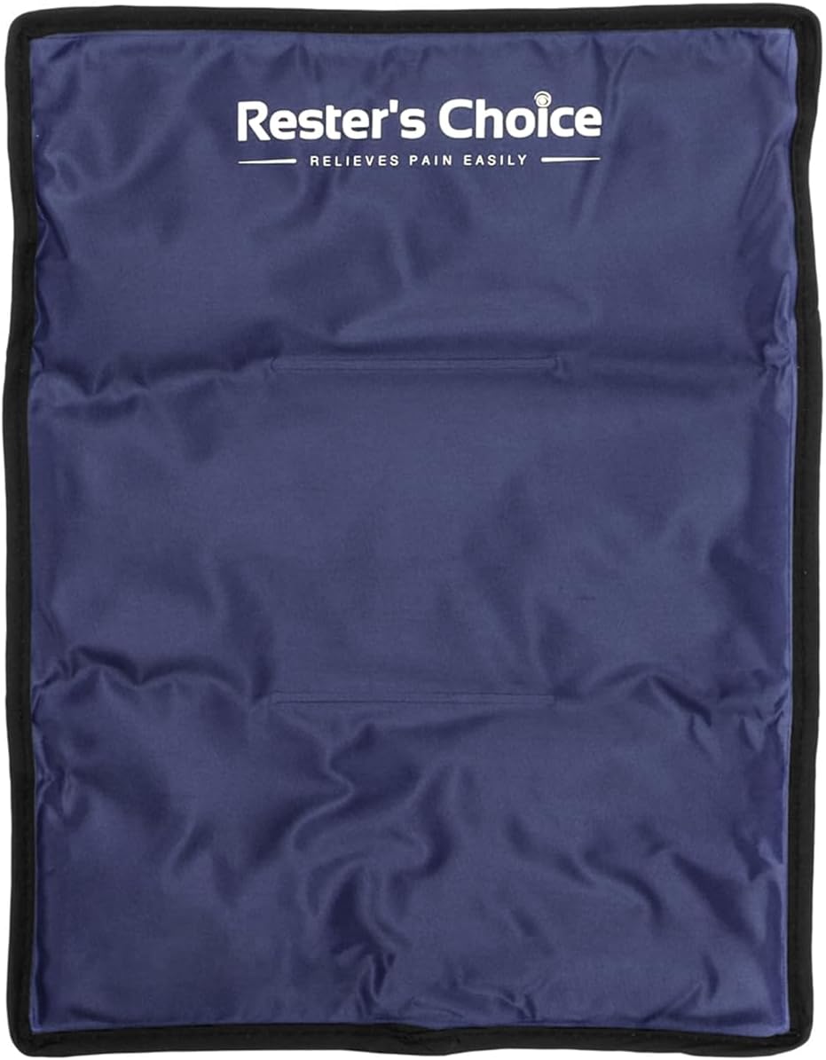 Gel Soft Flexible Ice Pack for Injuries Reusable - (Large: 11"x14.5") for Hip, Shoulder, Knee, Back - Comfy Cold Pack Compress for Swelling, Bruises, Surgery