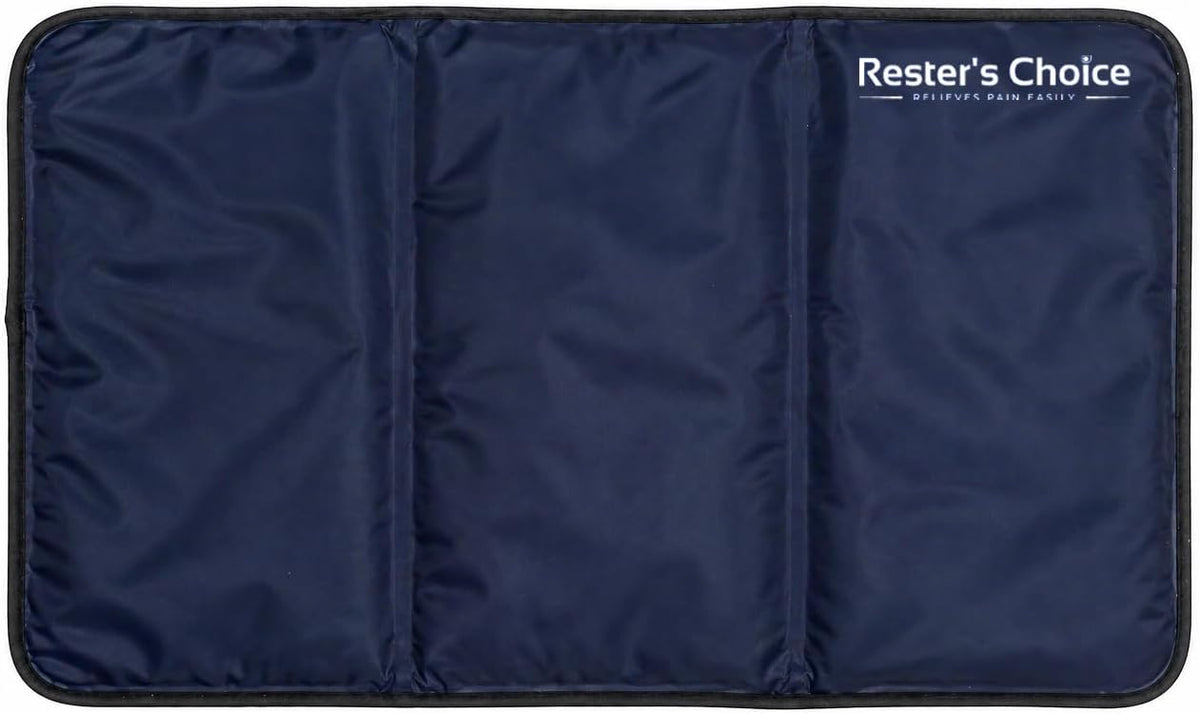 Gel Soft Flexible Ice Pack for Injuries Reusable - (Large: 11"x14.5") for Hip, Shoulder, Knee, Back - Comfy Cold Pack Compress for Swelling, Bruises, Surgery