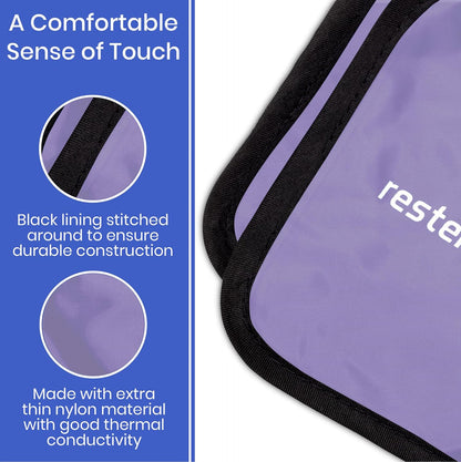 Gel Soft Flexible Ice Pack for Injuries Reusable - (Large: 11"x14.5") for Hip, Shoulder, Knee, Back - Comfy Cold Pack Compress for Swelling, Bruises, Surgery
