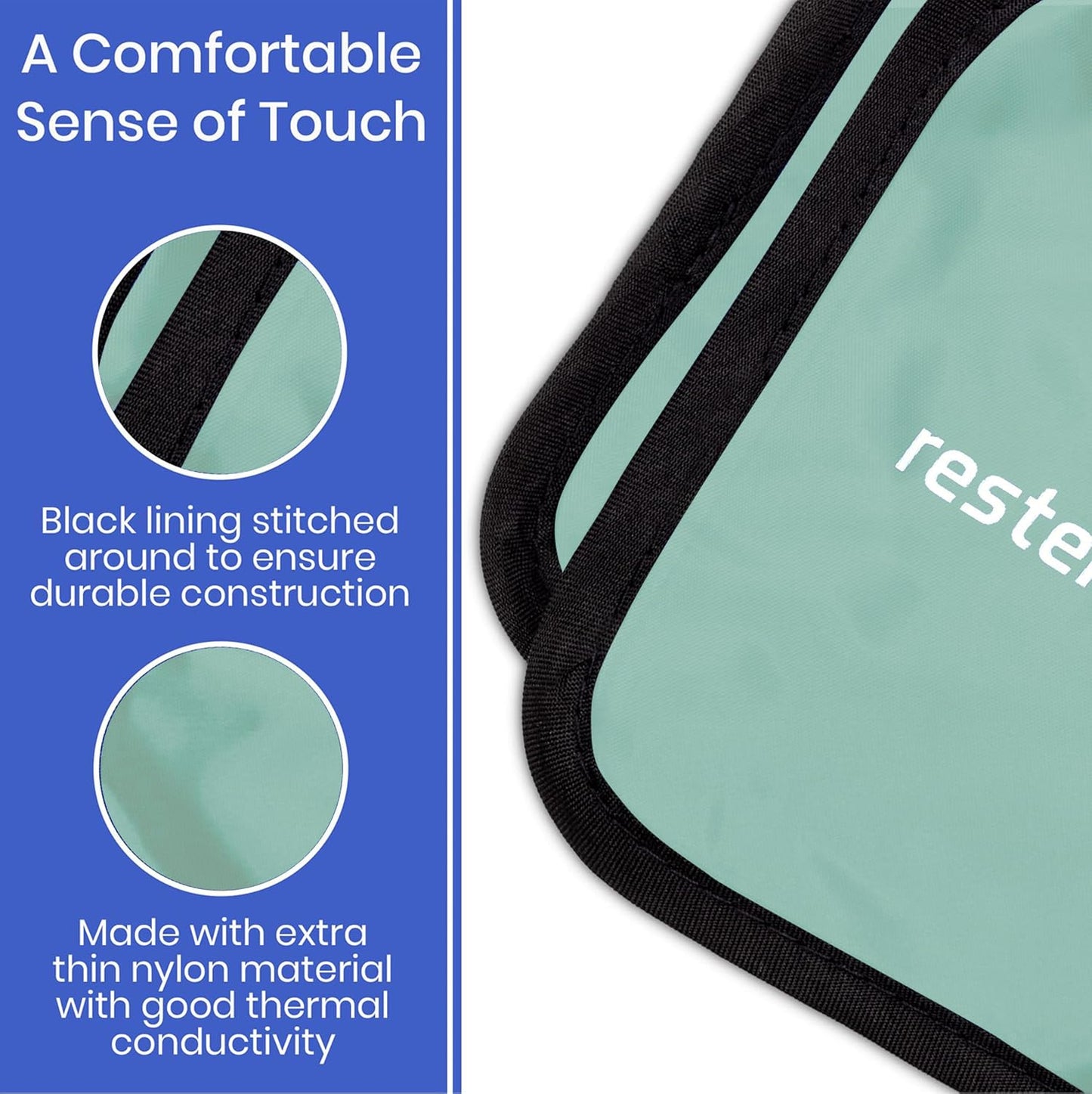 Gel Soft Flexible Ice Pack for Injuries Reusable - (Large: 11"x14.5") for Hip, Shoulder, Knee, Back - Comfy Cold Pack Compress for Swelling, Bruises, Surgery
