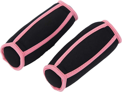 Soft Sandbag Dumbbells for Home & Gym, 2lb Weights for Women Set of 2 Handheld Weight-Bearing Aerobics Arm Shaping, Resistance Training, Muscle Toning, and Fat Burning
