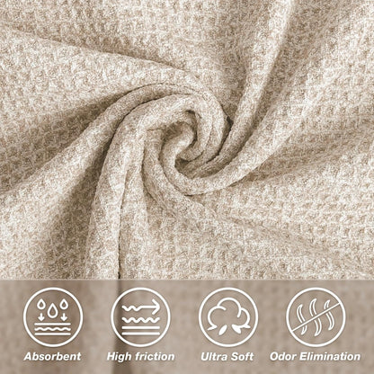 Hot Yoga Towel 2 Pack Yoga Mat Towels Microfiber Yoga Towels for Hot Yoga Non Slip Absorbent Anti-Slip Cover Hot Pilates Exercise Fitness 24 inch X 72 inch Black