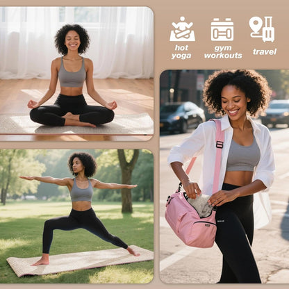 Hot Yoga Towel 2 Pack Yoga Mat Towels Microfiber Yoga Towels for Hot Yoga Non Slip Absorbent Anti-Slip Cover Hot Pilates Exercise Fitness 24 inch X 72 inch Black