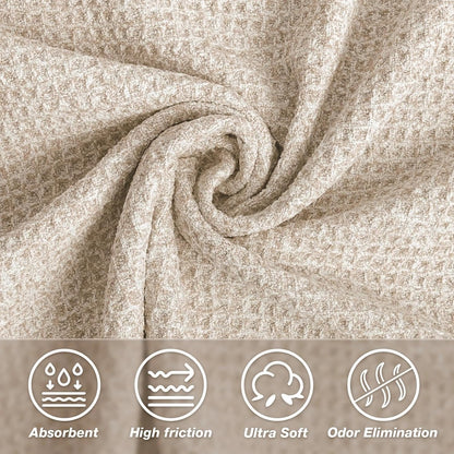Hot Yoga Towel 2 Pack Yoga Mat Towels Microfiber Yoga Towels for Hot Yoga Non Slip Absorbent Anti-Slip Cover Hot Pilates Exercise Fitness 24 inch X 72 inch Black