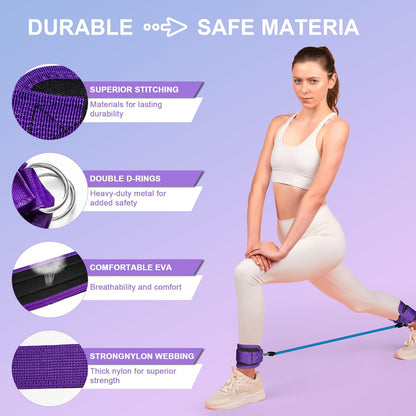 Home Pilates Essentials Kit for Women: 18Pcs Pilates Workout Equipment Set with Pilates Ring, Yoga Ball, Resistance Band, Pilates Fitness Set for Legs Arms, Gym Back Bag, Anti Slip Socks
