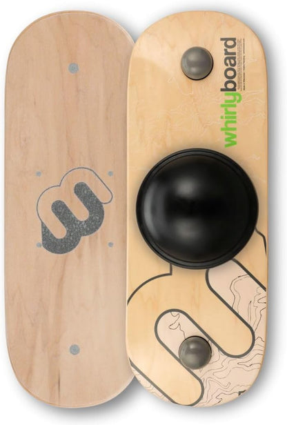 Wide 360˚ | Standing Desk Balance Board | Wobble Board Portable Home Gym | Snowboard Training | Surf trainer | Balance Board for Kids & Adults | Core Balance Trainer