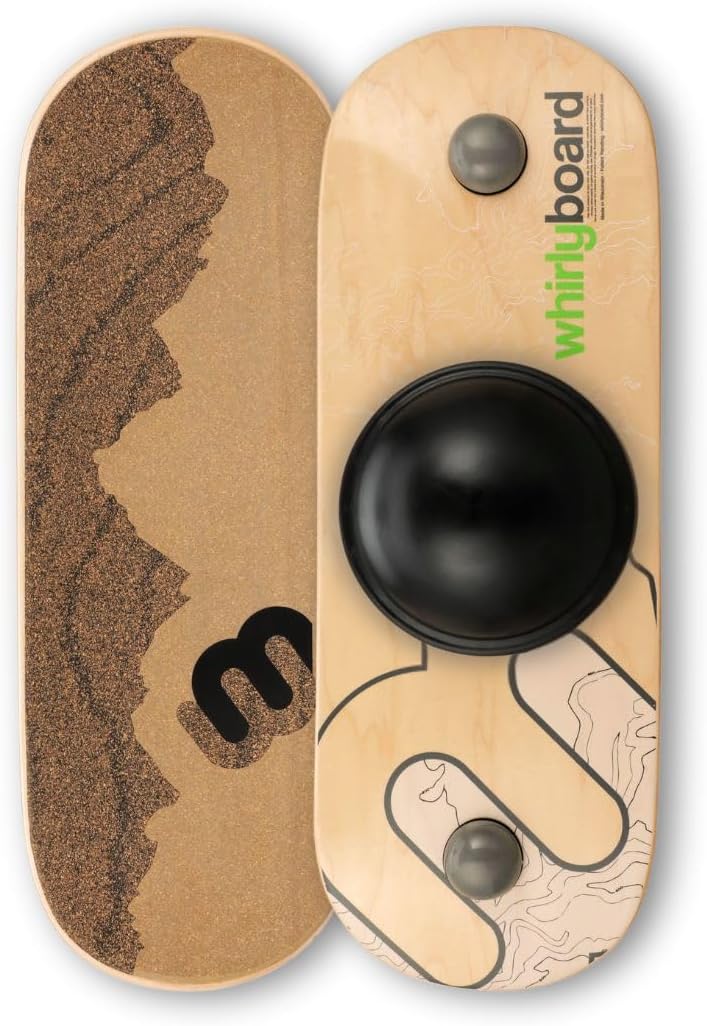 Wide 360˚ | Standing Desk Balance Board | Wobble Board Portable Home Gym | Snowboard Training | Surf trainer | Balance Board for Kids & Adults | Core Balance Trainer