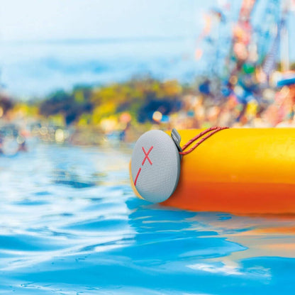 MINIROLL Ultra-Portable Waterproof Bluetooth Speaker, Balanced Bass, IP67 Dustproof, 131 ft (40 m) Range - Gentle Black