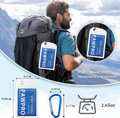 4 Packs Soft Breathable Cooling Towels for Neck and Face(40"x12")