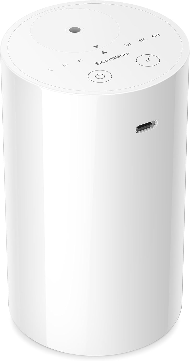 ANZ Waterless Diffuser for Essential Oil for Home, Room, Black