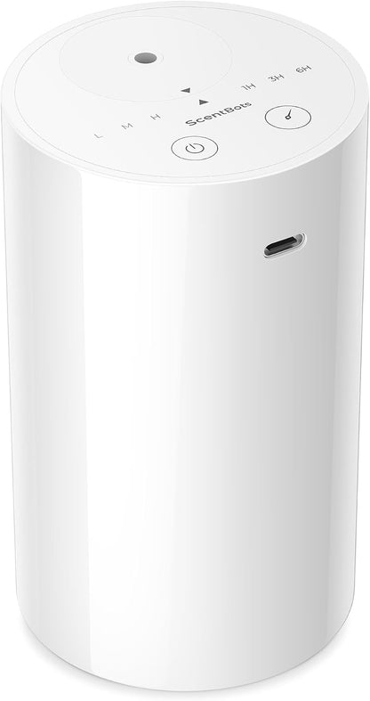 ANZ Waterless Diffuser for Essential Oil for Home, Room, Black