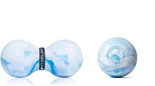 Massage Lacrosse Balls for Myofascial Release, Quality Certification, Massage Deep Tissue for Back and Shoulder, Trigger Point Therapy, Muscle Knots, Relieving Muscle Pain
