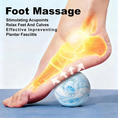 Massage Lacrosse Balls for Myofascial Release, Quality Certification, Massage Deep Tissue for Back and Shoulder, Trigger Point Therapy, Muscle Knots, Relieving Muscle Pain