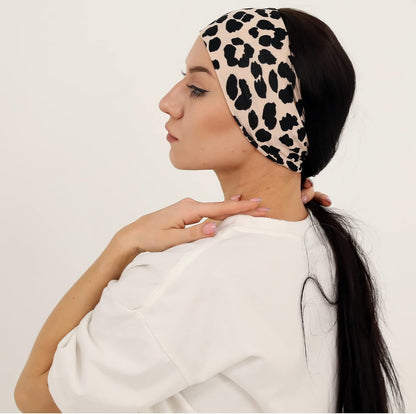 Workout Wide Headbands for Women Non Slip, Super Soft Yoga Running Exercise Head Bands, Elastic Sweat Band Hair Bands for Women's Hair, Womens Solid Headband Hair Wrap