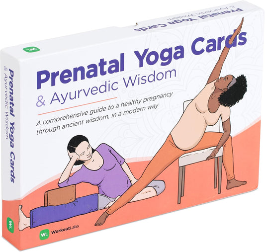 Prenatal Yoga & Ayurveda Cards – Healthy and Conscious Pregnancy Guide with Ancient Wisdom in a Modern Way · Premium Cards and Book Set for Pregnant Women and Prenatal Yoga Teachers