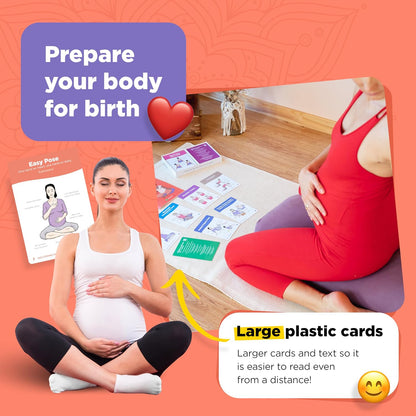 Prenatal Yoga & Ayurveda Cards – Healthy and Conscious Pregnancy Guide with Ancient Wisdom in a Modern Way · Premium Cards and Book Set for Pregnant Women and Prenatal Yoga Teachers