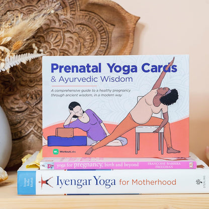 Prenatal Yoga & Ayurveda Cards – Healthy and Conscious Pregnancy Guide with Ancient Wisdom in a Modern Way · Premium Cards and Book Set for Pregnant Women and Prenatal Yoga Teachers