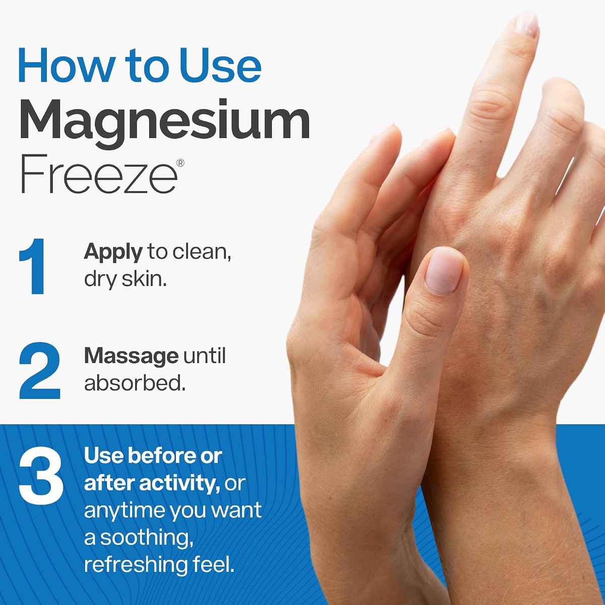 Peak Health Research Magnesium Freeze Topical Magnesium Cream, 4 oz