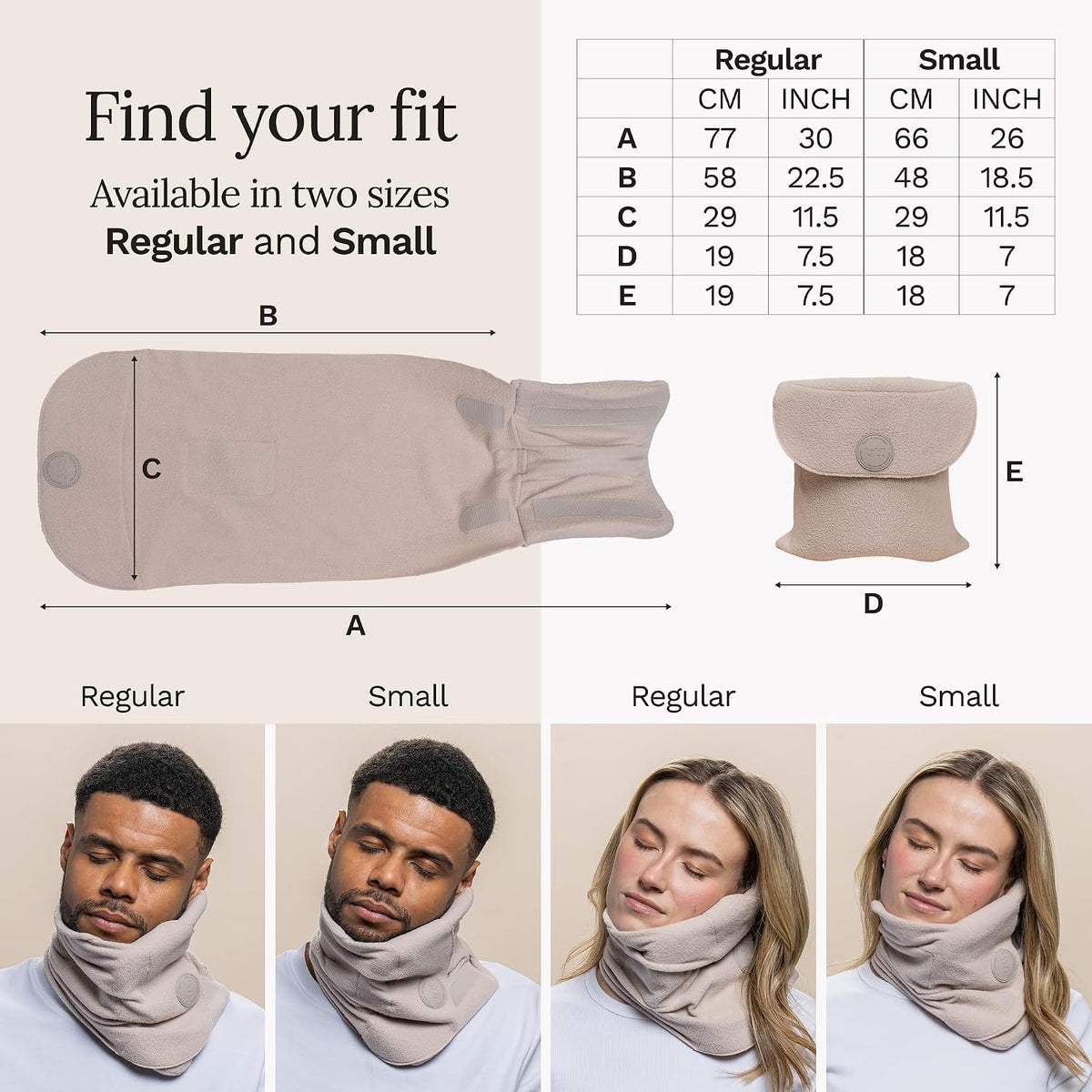 Travel Pillow Original 2.0 – Scientifically Proven Super Soft Travel Pillow with Premium Head & Neck Support – for Airplane Travel – Machine Washable – Lightweight & Compact – Jet Black