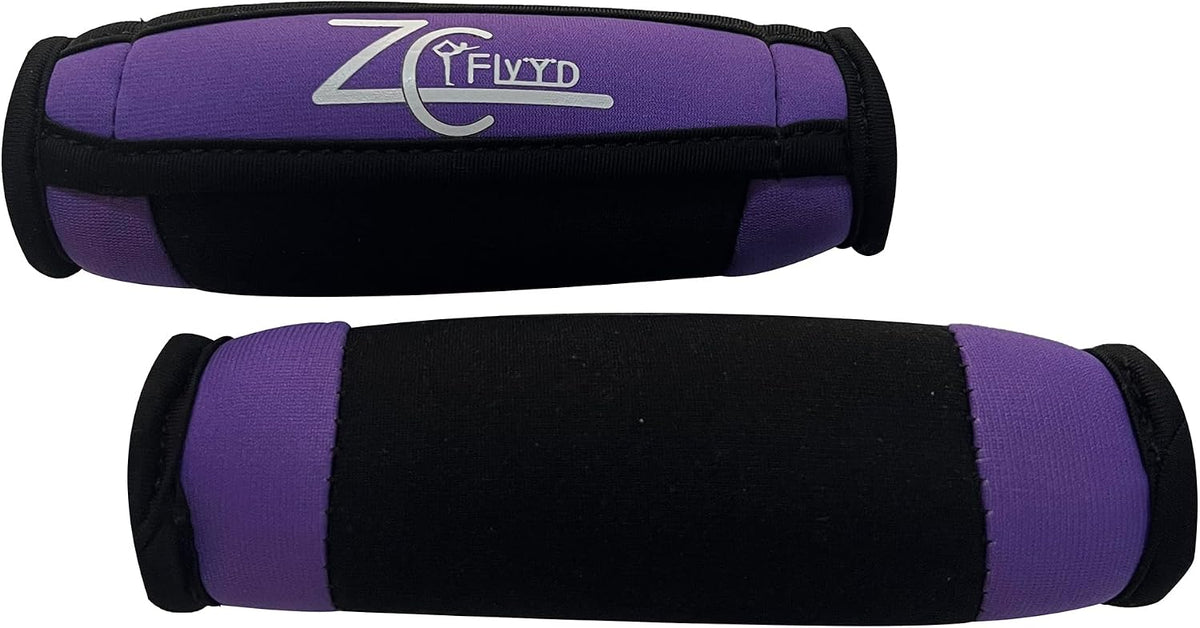 Soft Hand Weight Set with Non-Slip Strap-Multiple Weights (1/2/3/4/5LBS) Dumbbells for Men Women Walking, Running, Cardio, Yoga, Pilates, Physical Therapy