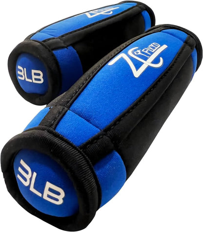 Soft Hand Weight Set with Non-Slip Strap-Multiple Weights (1/2/3/4/5LBS) Dumbbells for Men Women Walking, Running, Cardio, Yoga, Pilates, Physical Therapy