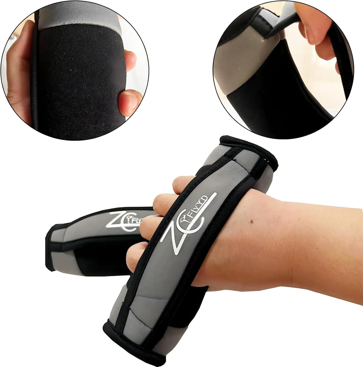 Soft Hand Weight Set with Non-Slip Strap-Multiple Weights (1/2/3/4/5LBS) Dumbbells for Men Women Walking, Running, Cardio, Yoga, Pilates, Physical Therapy