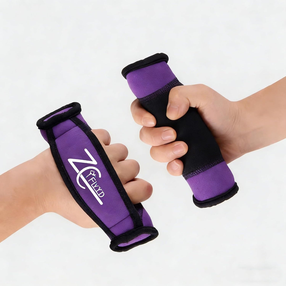 Soft Hand Weight Set with Non-Slip Strap-Multiple Weights (1/2/3/4/5LBS) Dumbbells for Men Women Walking, Running, Cardio, Yoga, Pilates, Physical Therapy