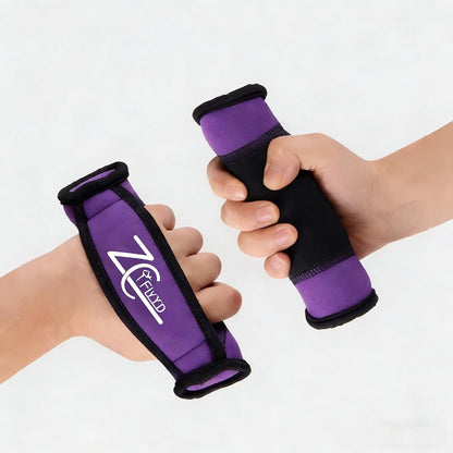 Soft Hand Weight Set with Non-Slip Strap-Multiple Weights (1/2/3/4/5LBS) Dumbbells for Men Women Walking, Running, Cardio, Yoga, Pilates, Physical Therapy