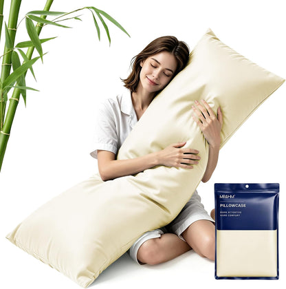 King Pillowcase Set of 2, Cooling & Breathable, Dark Grey, 20"x36"