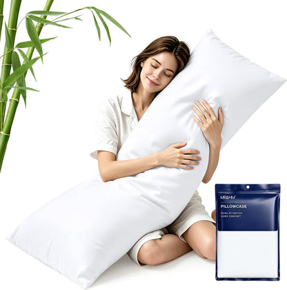 King Pillowcase Set of 2, Cooling & Breathable, Dark Grey, 20"x36"