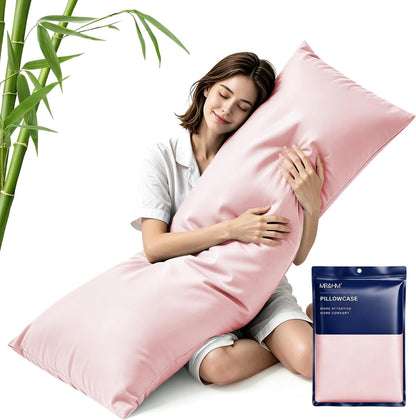 King Pillowcase Set of 2, Cooling & Breathable, Dark Grey, 20"x36"