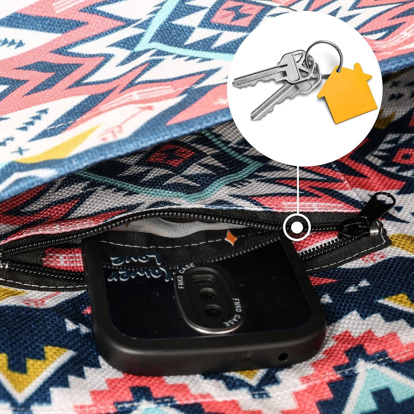 Yoga Mat Bag - Long Tote with Pockets - Holds More Yoga Accessories - Yoga Bag Fit Most Size Mats - Yoga Mat Carrier