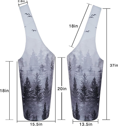 Yoga Mat Bag - Long Tote with Pockets - Holds More Yoga Accessories - Yoga Bag Fit Most Size Mats - Yoga Mat Carrier