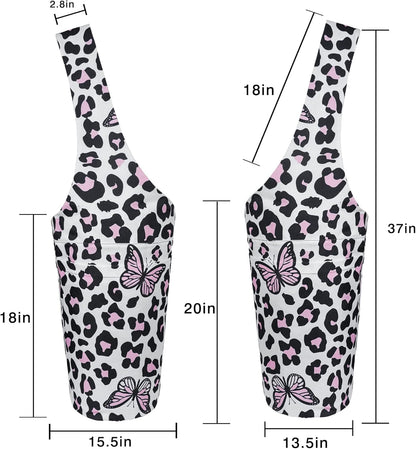 Yoga Mat Bag - Long Tote with Pockets - Holds More Yoga Accessories - Yoga Bag Fit Most Size Mats - Yoga Mat Carrier