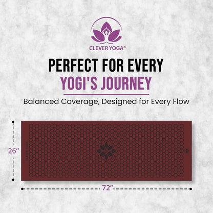 Hot Yoga Mat Towel – Non-Slip Grip for Hot Yoga, Sweat Absorbent, Honeycomb Silicone Grip, Stays Flat – Ideal for Pilates, Travel, Washable & Lightweight - Gray